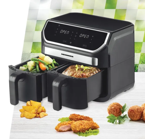 Heinner Friteza Air Fryer HEINNER HAF-KDB1700BK 1700W/8.5l/crna Slika 4