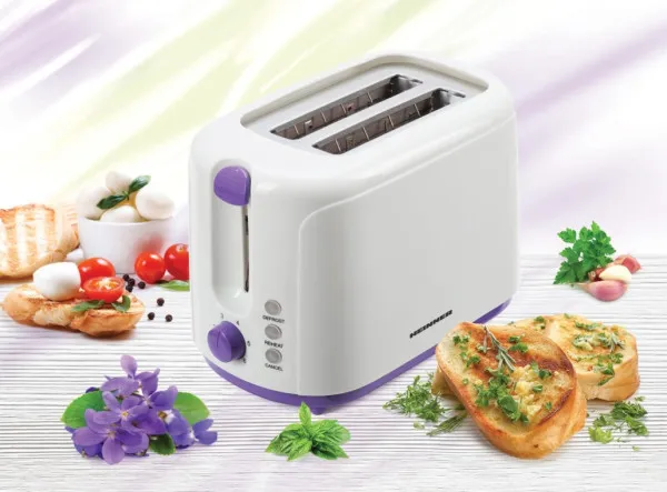 Heinner Toster HEINNER TP-750UV 750W/6 nivoa/belo-ljubičasto Slika 4