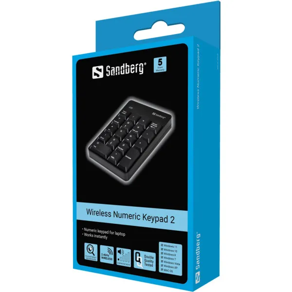 Bežična numerička tastatura Sandberg 630-05 Slika 2