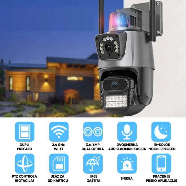Nedefinisan IP WiFi kamera Dual WFIP-4302X Slika 3