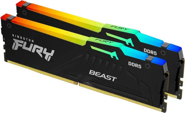 RAM DDR5 32GB (2x16GB) 6000MHz Kingston Fury RGB EXPO KF560C36BBE2AK2-32 Slika 1