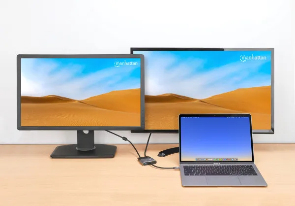 Docking station Manhattan 130691 USB-C - VGA/HDMI/USB 3.0/PD 87W Slika 5