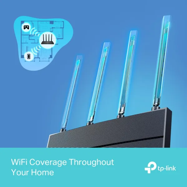 LAN Router TP-Link Archer AX12 AX1500/WiFi6/3xGLAN+1xGWAN Slika 5