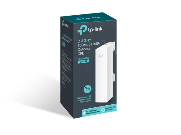 TP-Link LAN Router TP-LINK CPE210 PoE 300MBs outdoor Slika 4