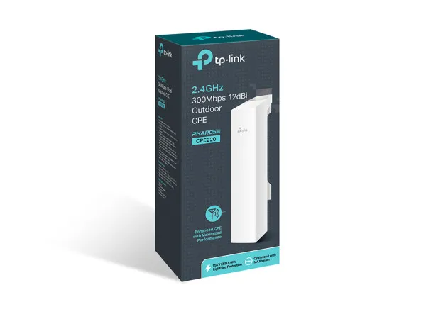 TP-Link LAN Router TP-LINK CPE220 PoE 300MBs/12dBi outdoor Slika 5