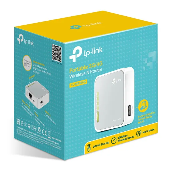 TP-Link LAN Router TP-LINK TL-MR3020 3G Router Slika 3