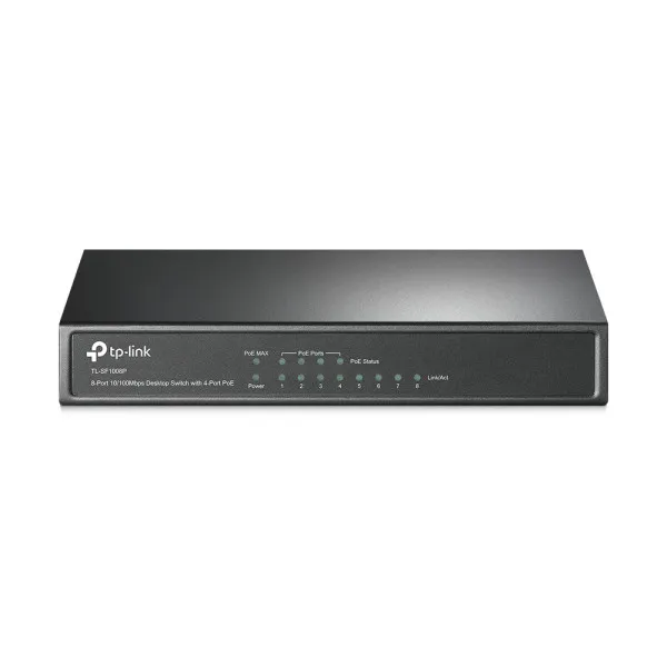 TP-Link LAN Switch TP-LINK TL-SF1008P PoE 8port 10/100Mbs Slika 1