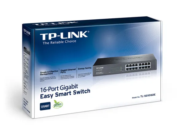 TP-Link LAN Switch TP-LINK TL-SG1016DE 16-port Gigabit Slika 3