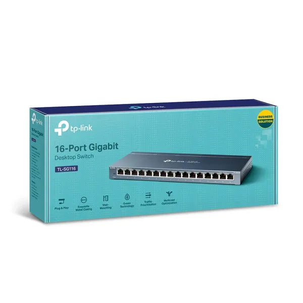 LAN Switch TP-Link TL-SG116 10/100/1000 16port Slika 4