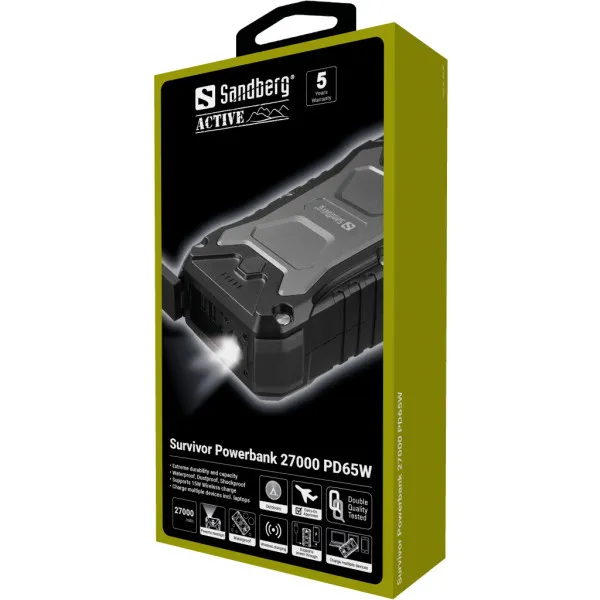 Powerbank Sandberg Survivor 27000mAh 420-99 Slika 4