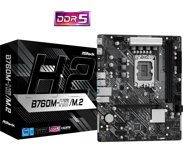 MB s1700 ASRock B760M-H2/M.2 DDR5 Slika 1