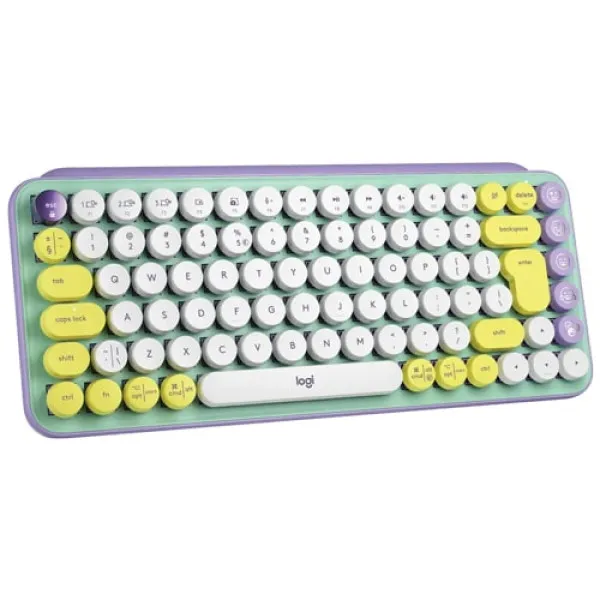 Tastatura Logitech Pop Keys Daydream bela/ljubičasta US 920-010736 Slika 3
