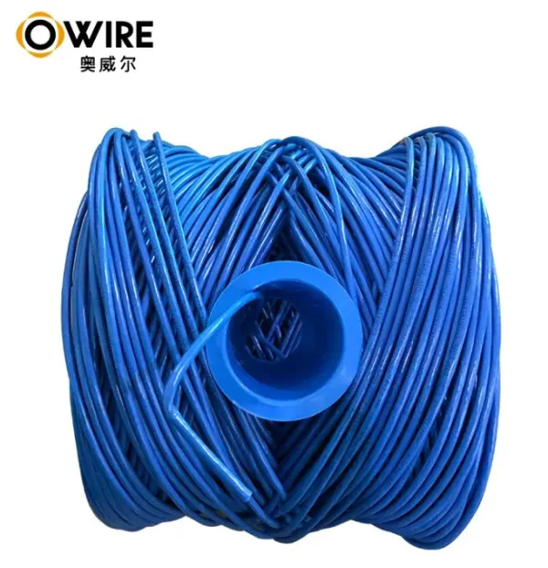 Owire LAN UTP kabl OWIRE Cat6 Solid/CCA/0,56mm/Plavi/305m Slika 2