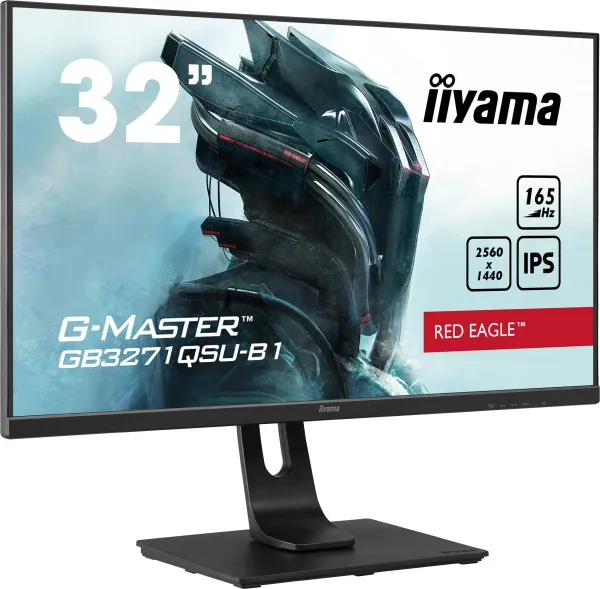 iiyama Monitor 31.5" Iiyama GB3271QSU-B1 IPS 2560x1440/165Hz/1ms/2xHDMI/2xDP/USB/zvučni Slika 2