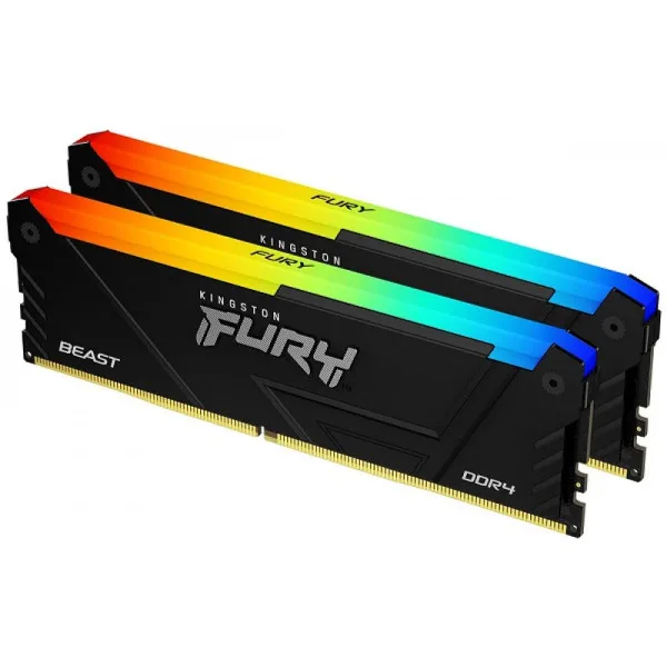 RAM Kingston DDR4 16GB (2x8GB) 3600MHz KF436C17BB2AK2/16 w/RGB Heatsink Slika 1