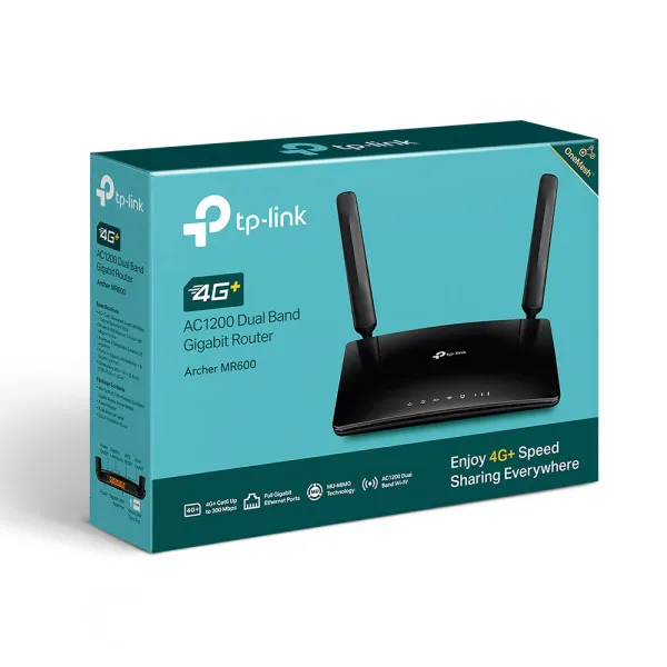 TP-Link LAN Ruter TP-LINK Archer MR600 AC1200 WiFi DualBand 4G SimSlot Slika 5