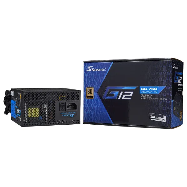 Napajanje 750W Seasonic G12 GC-750 80+ GOLD, SSP-750RT2 (Novi Model 2024) Slika 1