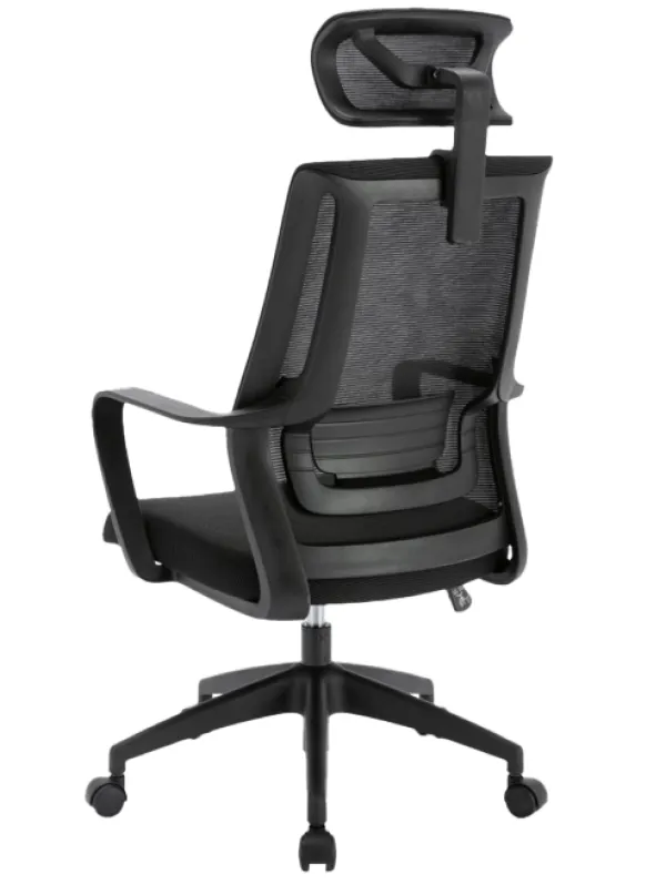 Stolica office Serioux Shark SRX-OC01-FA-B crna Slika 2