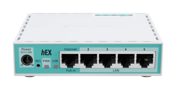 Mikrotik LAN MikroTik E50UG hEX ruter sa 5 x Gigabit LAN / WAN portova 10/100/1000Mb/ Slika 2