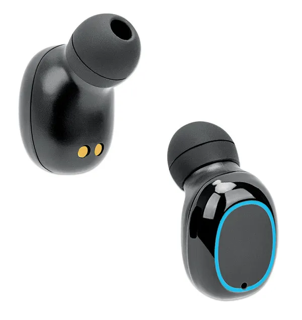 Slušalice TWS Manhattan 180382 Bluetooth 5.0 crne Slika 3