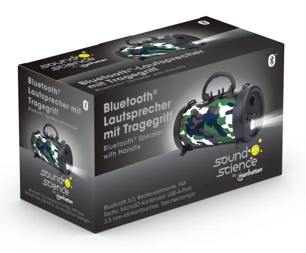 Bluetooth zvučnik Manhattan 165341 3W/3.5mm/USB/CR Slika 5