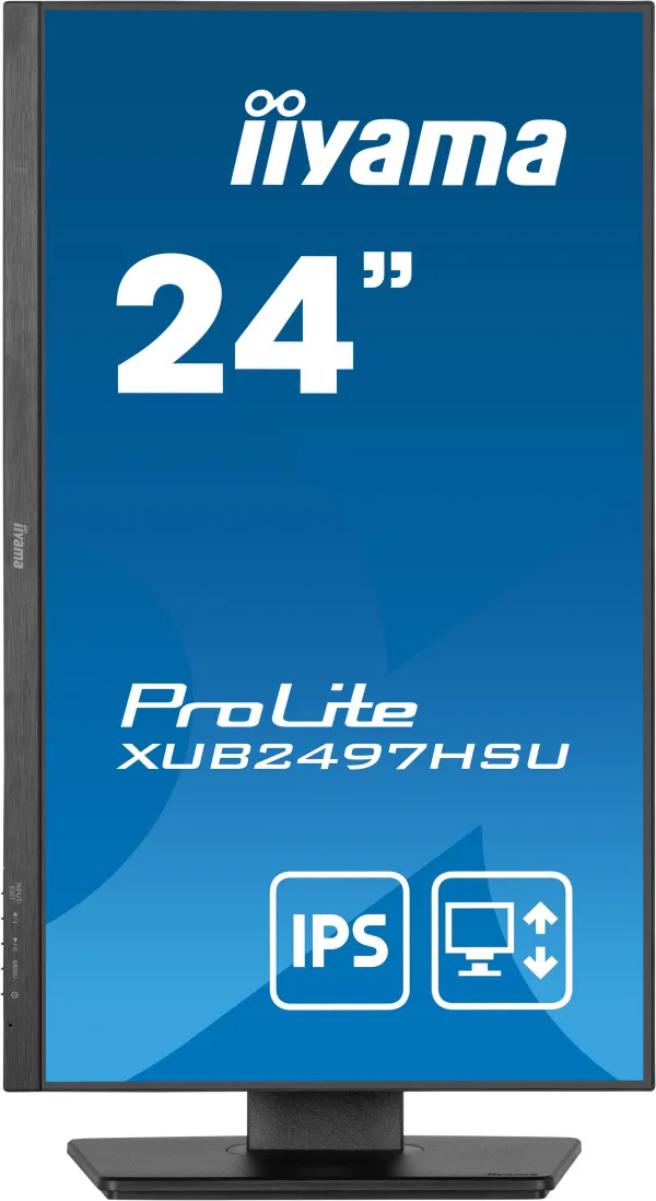 iiyama Monitor 23.8" Iiyama XUB2497HSU-B2 IPS 1920x1080/100Hz/1ms/HDMI/DP/USB/zvučnici Slika 2