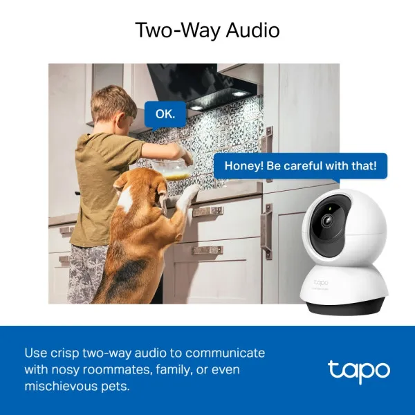 Wi-Fi kamera TP-Link Tapo C220 PZT/4MP/QHD/do 512GB Slika 7