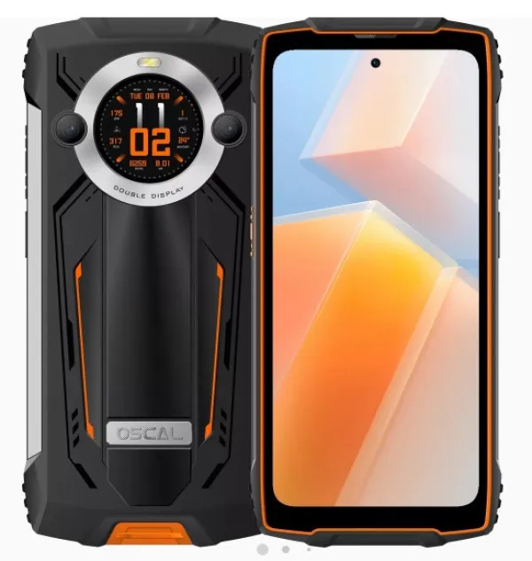 OSCAL Smart Rugged Oscal PILOT II , 6.5" OC/8GB/256GB/50MP/8800mAh 45W Black Slika 1