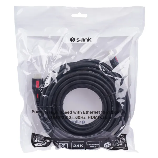 Kabl S-link Sl-HDM4K10 HDMI na HDMI M/M v2.0 4K/60Hz 10m Slika 4