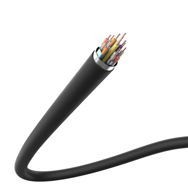 Kabl S-link SLX-HD4K20 HDMI na HDMI M/M v2.0 4K/30Hz Metal 20m Slika 4