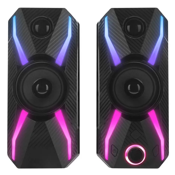 Zvučnici 2.0 Rampage RMS-X5 3Wx2 USB RGB Slika 2