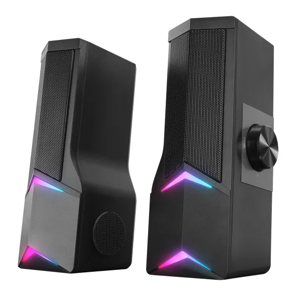 Zvučnici 2.0 Rampage Elegant X10 3Wx2 Bluetooth crna Slika 1