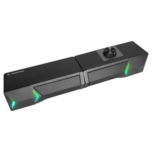 Zvučnici 2.0 Rampage Elegant X10 3Wx2 Bluetooth crna Slika 3