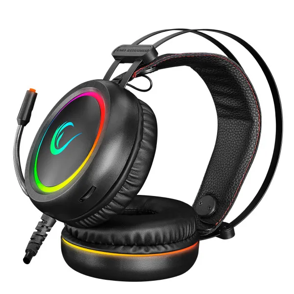 Slušalice sa mikrofonom Rampage Stormy 7.1 USB crna Slika 5