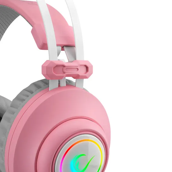 Slušalice sa mikrofonom Rampage RM-K1 PULSAR 7.1 USB + 3.5mm roze Slika 5