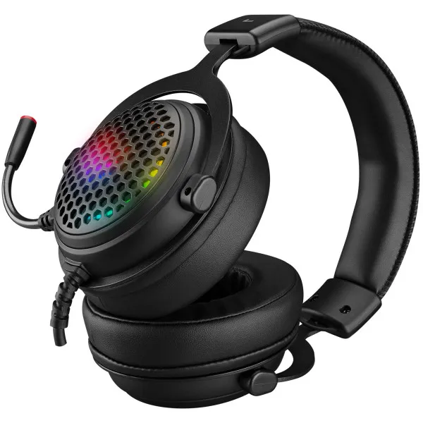 Slušalice sa mikrofonom Rampage MAJESTY 7.1 USB RGB Slika 4