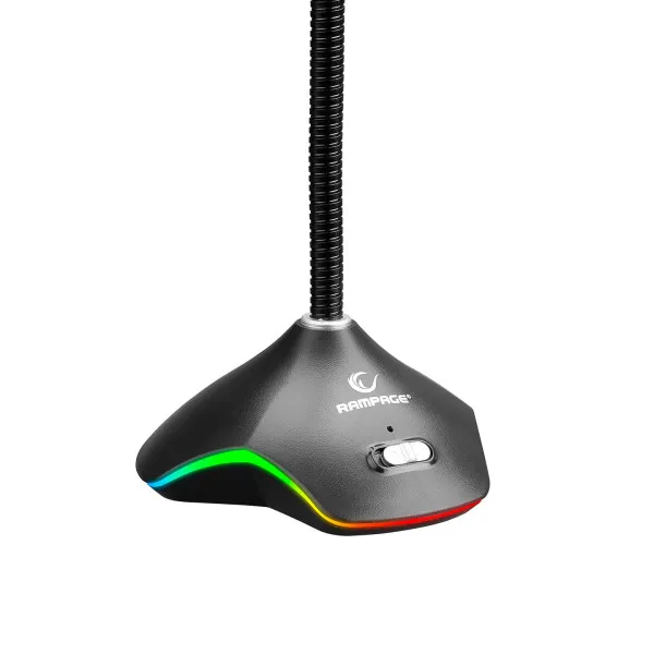 Mikrofon Rampage RMX-M7 PYTHON 3.5mm crna/crvena Slika 3