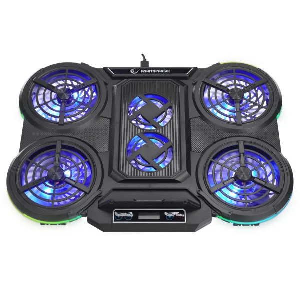 Postolje za laptop 17" Rampage PROTE R6 RGB Slika 2