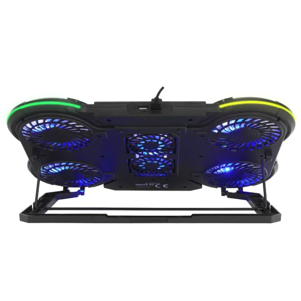 Postolje za laptop 17" Rampage PROTE R6 RGB Slika 3