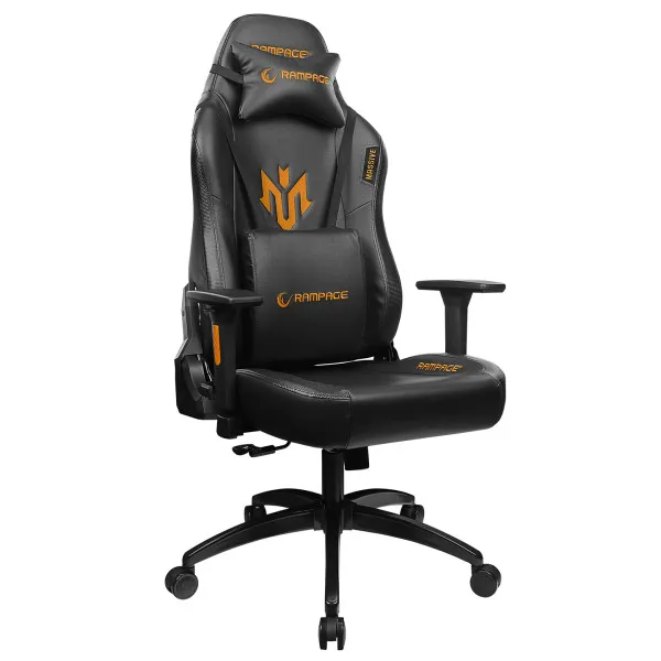 Gaming stolica Rampage KL-R45 MASSIVE crna/narandžasta Slika 2
