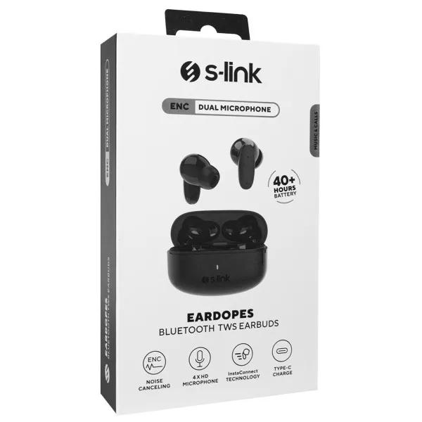 S-link Slušalice sa mikrofonom S-Link SL-TWS08 TWS Bluetooth crne Slika 6