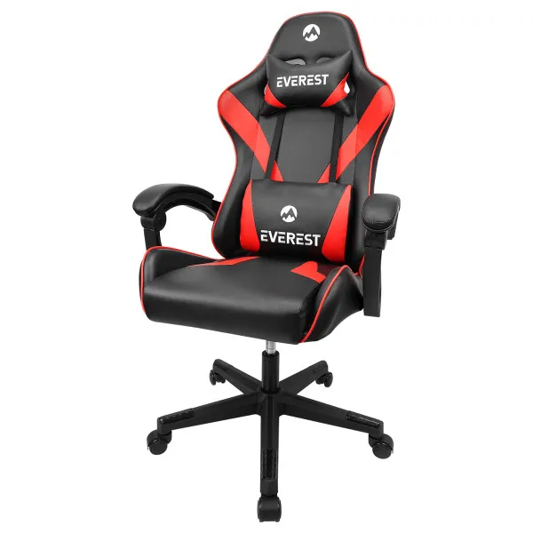 Gaming stolica Everest KL-ER10 crna/crvena Slika 3