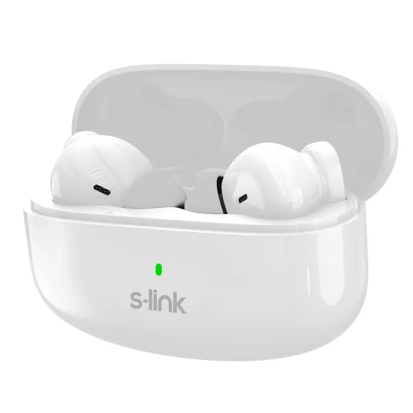 S-link Slušalice sa mikrofonom S-Link SL-TWS08 TWS Bluetooth bele Slika 2
