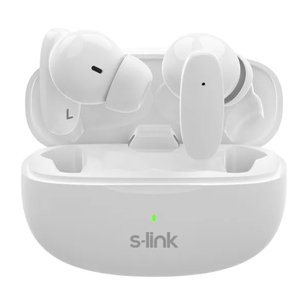 S-link Slušalice sa mikrofonom S-Link SL-TWS08 TWS Bluetooth bele Slika 3
