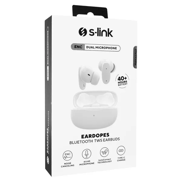 S-link Slušalice sa mikrofonom S-Link SL-TWS08 TWS Bluetooth bele Slika 6