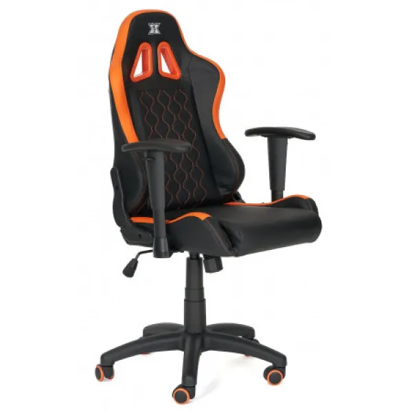 Stolica gaming dečija Serioux X-GC01-JR-O crna/narandžasta Slika 1