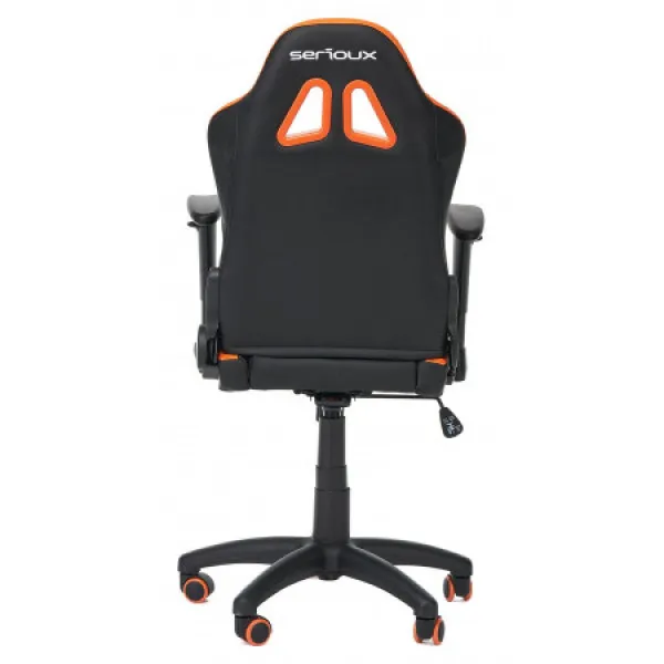 Stolica gaming dečija Serioux X-GC01-JR-O crna/narandžasta Slika 2