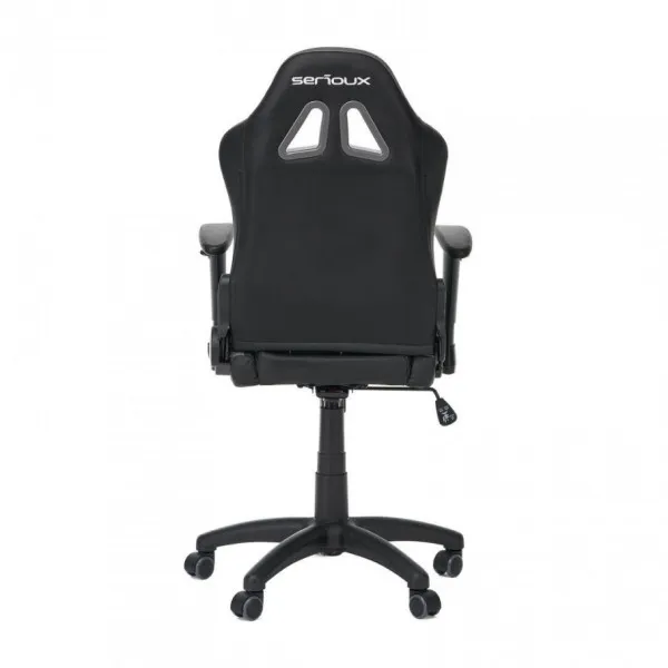 Stolica gaming dečija Serioux X-GC01-JR-G crna/siva Slika 2