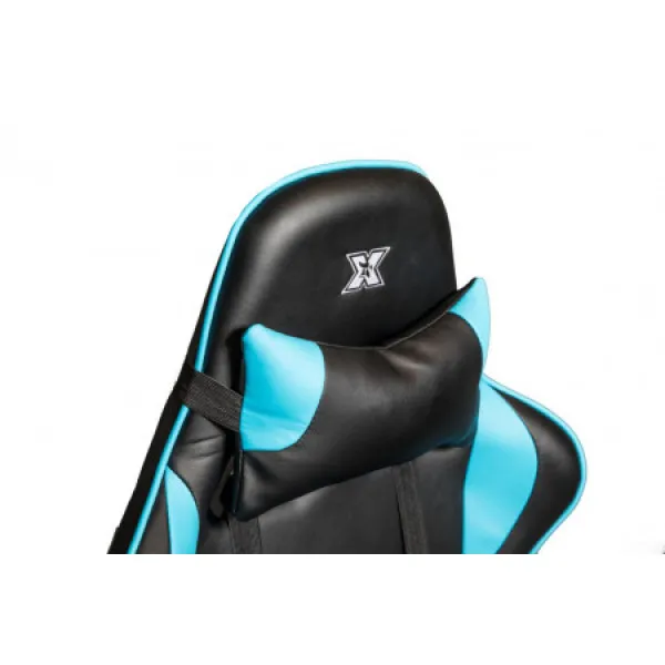 Stolica gaming Serioux X-GC01-2D-B crna/plava Slika 3