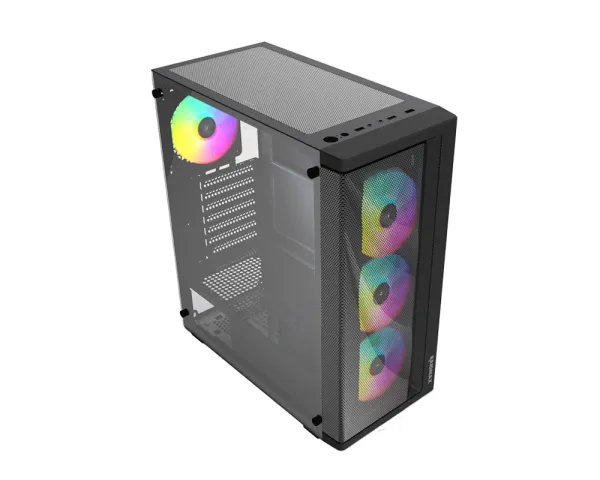 Kućište Raidmax Meshiah X922 S 4xRGB fan/Crni/X922TBS Slika 1